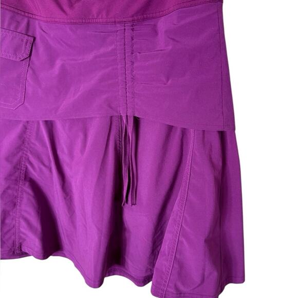 ATHLETA Women’s Sz 6 Wherever Skort Skirt in Purple / Style 29056 - Picture 4 of 7